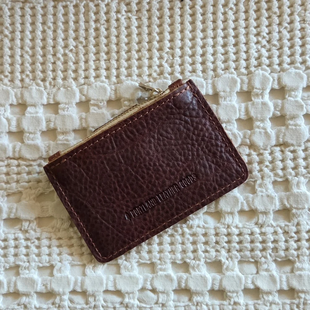 Portland Leather Sabrina Wallet in Nutmeg